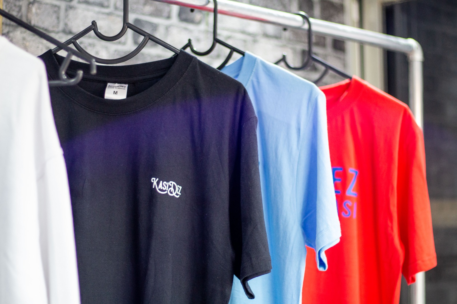 KasiDez tees on the rack